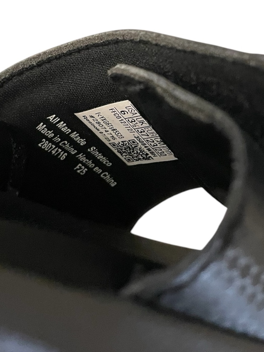 NWOT Reebok Delta Flow Black / White Slide Sandals Size Womens 6 - Picture 7 of 7